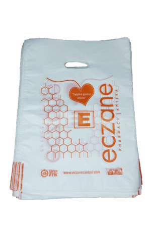 Eczane Poşeti El Geçme 22x33 cm Orta Boy 200 lü Paket 700 gr