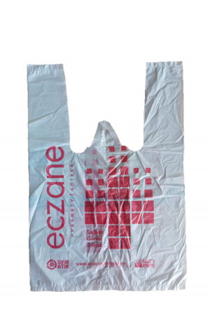  Eczane Poşeti Atlet 23x35 cm 150 Adet 650 gr