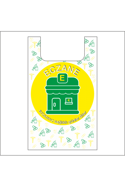 Eczane Poşeti Atlet 27x45 Orta Boy 120 li Paket