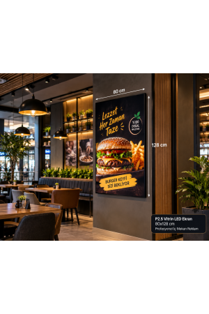 Écran LED de vitrine P2.5, 80 x 128 cm | Publicité professionnelle en intérieur Écran LED de vitrine P2.5, 80 x 128 cm | Publicité professionnelle en intérieur
