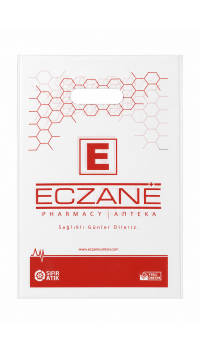 Eczane Poşeti 16x27 cm Küçük Boy El Geçme Poşet 10 Kilo (3500 Adet +-%10)