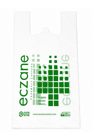 Eczane Poşeti 30x60 cm Atlet Büyük Boy Poşet 1 kg (60 Adet +-%10) Eczane Poşeti 30x60 cm Atlet Büyük Boy Poşet 1 kg (60 Adet +-%10)