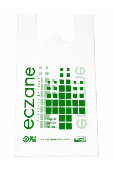 Eczane Poşeti 30x60 cm Atlet Büyük Boy Poşet – 1 kg (60 Adet +-%10)
