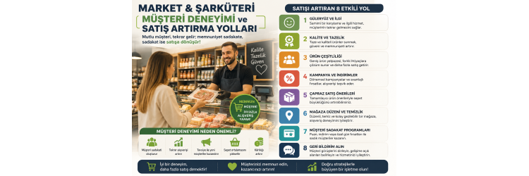 Market ve Şarküterilerde Müşteri Deneyimi Artırma Yolları