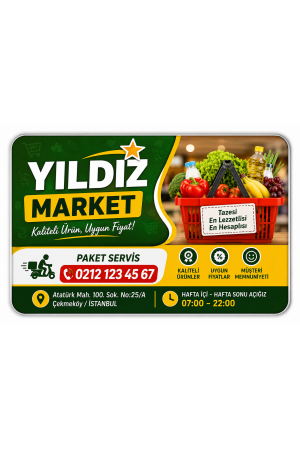 Market Magneti 1000 Adet