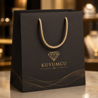 Karton Çanta 17x24x7 cm 500 Adet Kuyumcu Karton Çanta 17x24x7 cm 500 Adet Kuyumcu