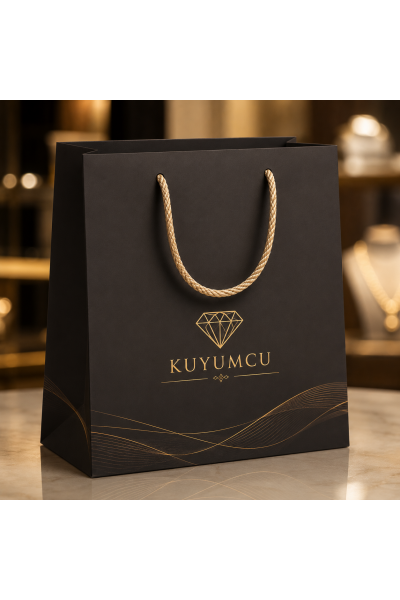 Karton Çanta 17x24x7 cm 500 Adet	Kuyumcu
