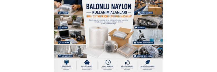 Balonlu Naylon Kullanım Alanları Nelerdir?