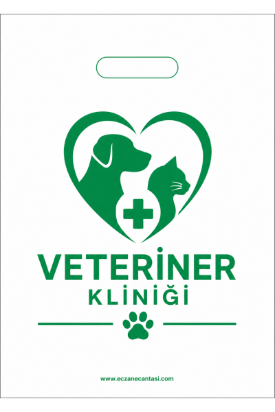 Veteriner Kliniği Poşeti 30x40 cm 40 kg