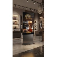 P2.5 Vitrin LED Ekran 64x128 cm | Profesyonel İç Mekan Reklam