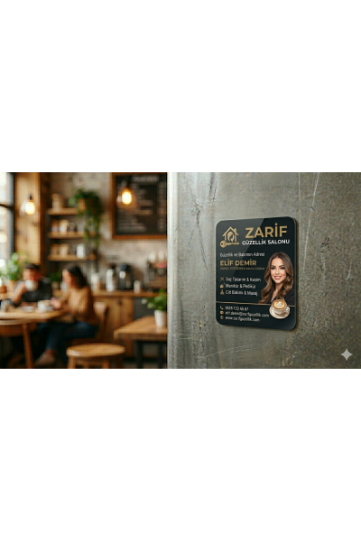 Güzellik Salonu Kuaför Magneti 1000 Adet