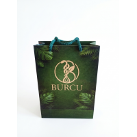 Baskılı Karton Çanta | İşletmeye Özel Logolu Kağıt Çanta 17x24x7 cm 500 Adet
