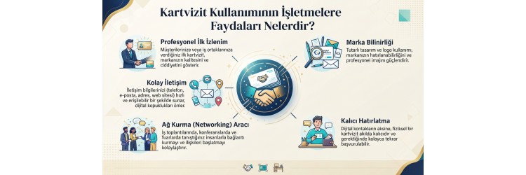 Kartvizit Kullanımının İşletmelere Faydaları Nelerdir?