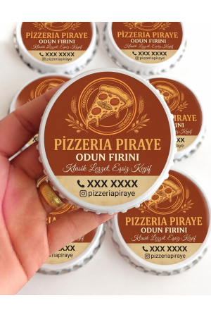 Pizzacı Açacak Magnet Baskılı 1000 Adet