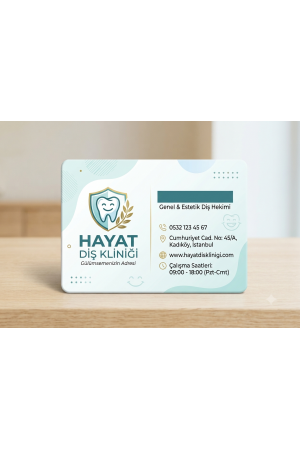Diş Kliniği Magneti 1000 Adet