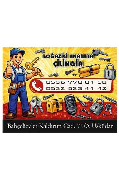 Çilingir Magneti 1000 Adet
