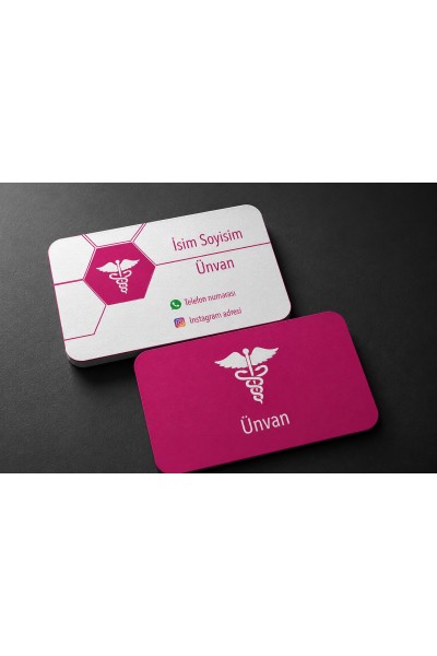 Doktor Kartviziti Baskı | 1000 Adet Özel Tasarım Kartvizit