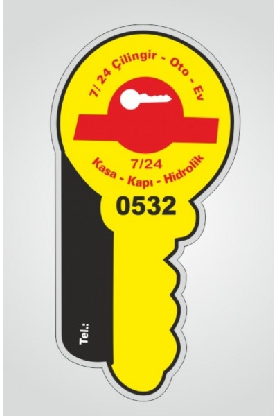 Anahtarcı & Çilingir Buzdolabı Magneti 1000 Adet