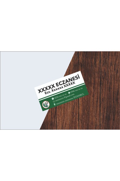 Eczane Magnet Yeşil Beyaz - 1000 Adet