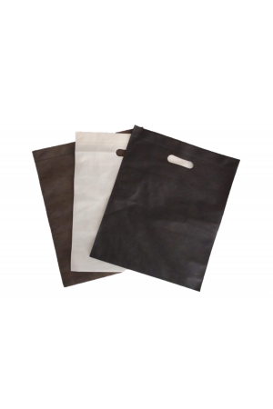 Eczane Çantası Baskısız Karma Renk El Geçme Büyük Bez Çanta 30x37 100 lü Paket 