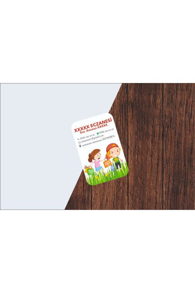 Eczane Magneti Çocuk Modeli 1000 Adet