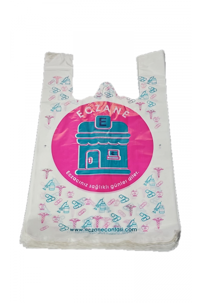 Eczane Poşeti Atlet 27x45 Orta Boy 120 li Paket