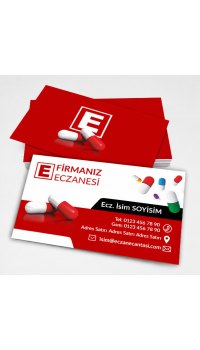 Eczane Kartvizit No:201 1000 Adet
