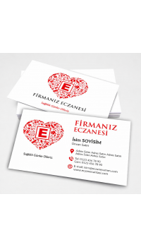 Eczane Kartvizit No:102 1000 Adet