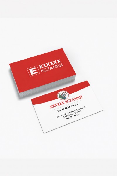 Eczane Kartvizit No:68 1000 Adet