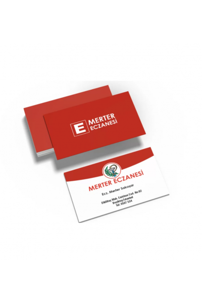 Eczane Kartvizit No:68 1000 Adet