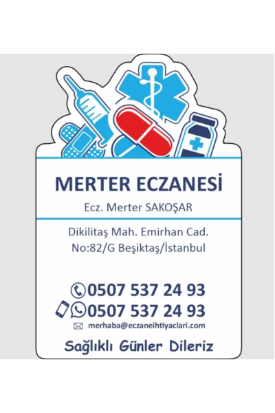 Eczane Magnet No:24 - 1000 Adet