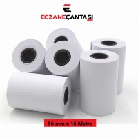 POS rolik, issiqlik rolik, 56 mm x 16 metr, har bir o'ramda 10 dona POS rolik, issiqlik rolik, 56 mm x 16 metr, har bir o'ramda 10 dona