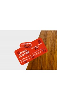 Eczane Magnet Kapsül İkonlu No 25  1000 Adet