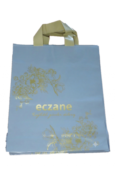 Eczane Poşeti Yumuşak Saplı 30 cm x 40 cm 1 kg 40 Adet