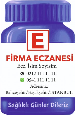 İlaç Şişesi Magnet No:6 - 1000 Adet