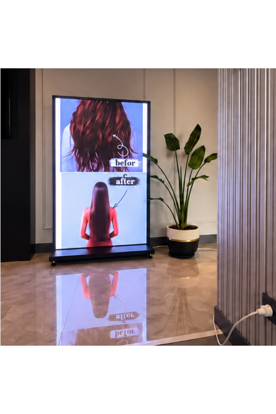 P2.5 Vitrin LED Ekran 80x128 cm Profesyonel İç Mekan Reklam