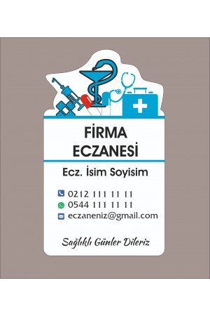 Eczane Magnet No:24 - 1000 Adet