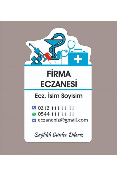 Eczane Magnet No:24 - 1000 Adet