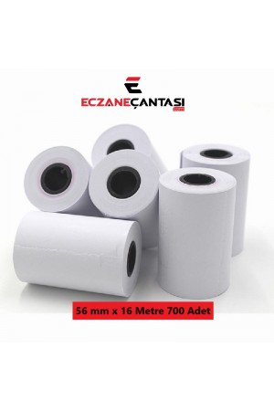 Eczaneler İçin Pos Rulosu 56 mmx16 metre 700 Adet