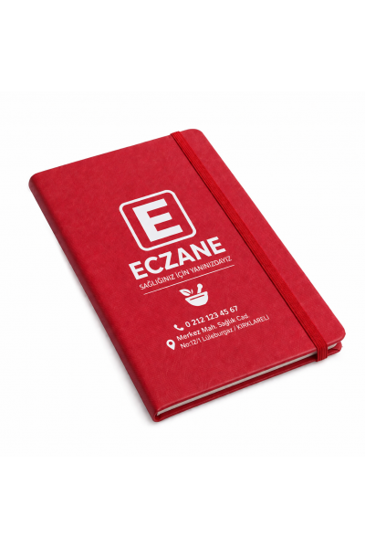 Baskılı Promosyon 13x21 Tarihsiz Reklam Ajanda  10 Adet