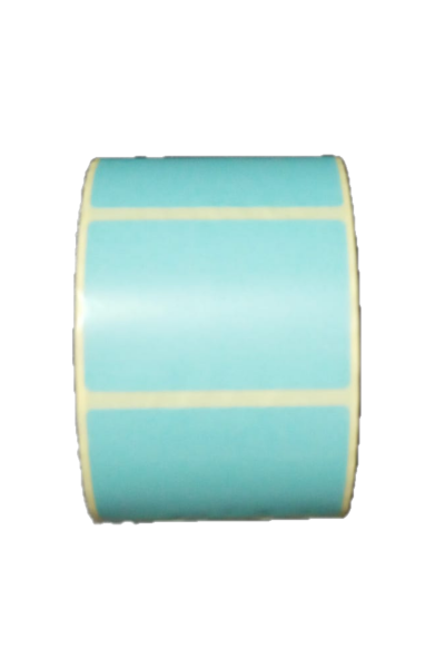 Eczane İlaç Tarif Etiketi Turkuaz Renk 40mm × 60mm 10 000 Adet