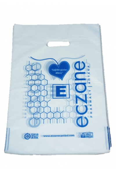 Eczane Poşeti 22x32 cm Orta Boy El Geçme Poşet 20 Kg (4000 Adet +-%10)