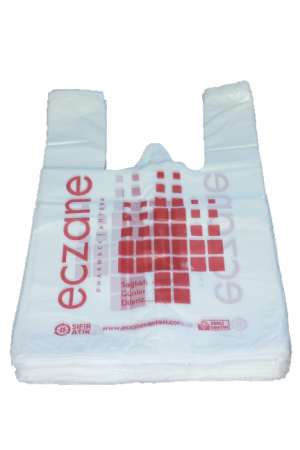 Eczane Poşeti Atlet 23x35 cm Küçük Boy 30x150 – 4500 Adet Poşet