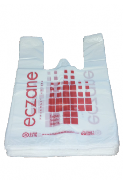 Eczane Poşeti Atlet 22x40 cm 150 Adet 650 gr