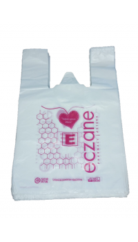 Eczane Poşeti 24x40 cm Atlet Küçüy Boy 20 kg (3400 Adet +-%10)
