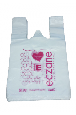 Eczane Poşeti 24x40 cm Atlet Küçük Boy 10 kg (1700 Adet +-%10) Eczane Poşeti 24x40 cm Atlet Küçük Boy 10 kg (1700 Adet +-%10)