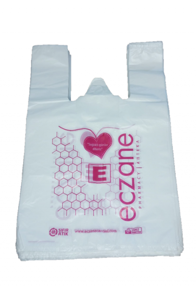 Eczane Poşeti 24x40 cm Atlet Küçük Boy – 20 kg (3400 Adet +-%10)
