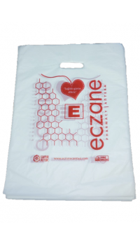 Eczane Poşeti 25x35 cm Orta Boy El Geçme Poşet 20 kilo (3500 Adet +-%10)