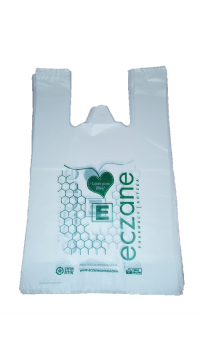 Eczane Poşeti 27x45 cm Atlet Orta Boy Poşet 1 kg (120 Adet +-%10)